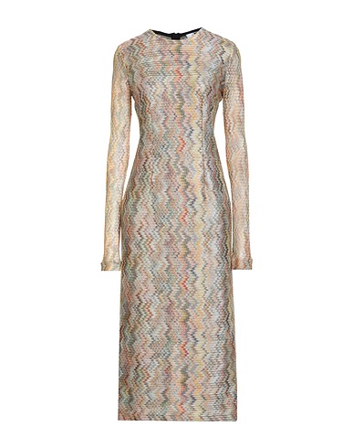 M MISSONI Midi dress Light green 100% Viscose