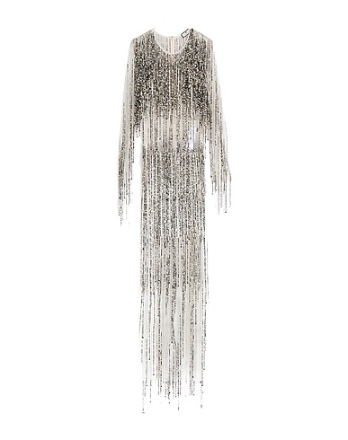 ELISABETTA FRANCHI Long dress Off white 100% Polyamide