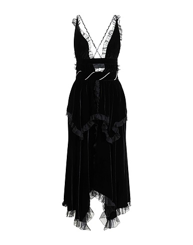 PHILOSOPHY di LORENZO SERAFINI Elegant dress Black 82% Viscose, 18% Cotton, Silk, Polyester