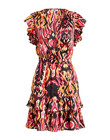 MORGAN DE TOI Короткое платье Маджента 100% Полиэстер