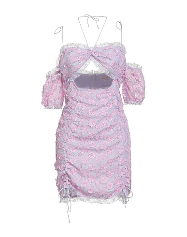 FOR LOVE & LEMONS Elegant dress Lilac 100% Polyester