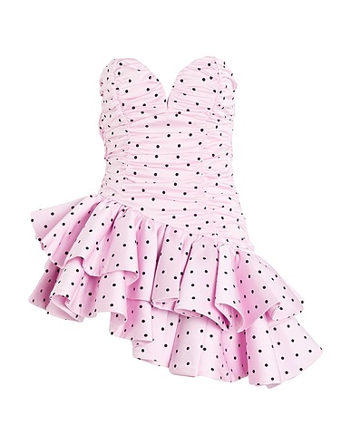 FOR LOVE & LEMONS Short dress Light pink 100% Recycled polyester