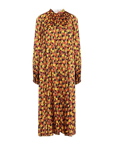 LE SARTE PETTEGOLE Shirt dress 93% Silk, 7% Elastane