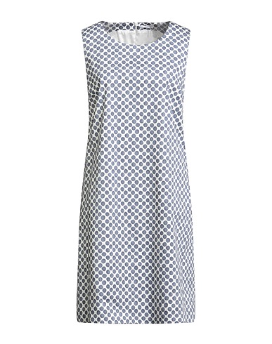 PESERICO Kurzes Kleid EASY Taubenblau 98% Baumwolle, 2% Elastan