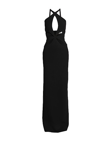 MÔNOT Sheath dress NERO 100% Polyester