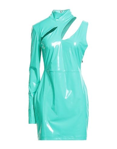 ROTATE BIRGER CHRISTENSEN Elegant dress Turquoise 65% Polyester, 35% Polyurethane