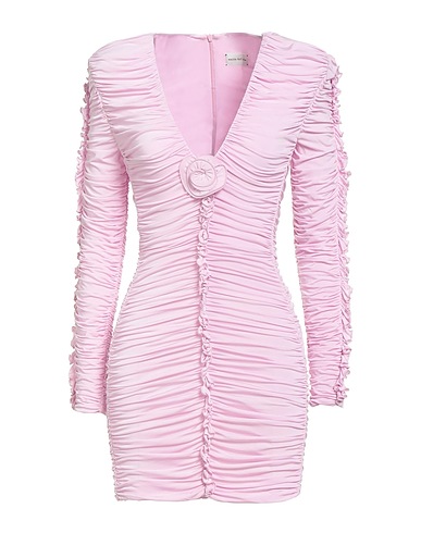 MAGDA BUTRYM Sheath dress Lilac 91% Viscose, 9% Elastane