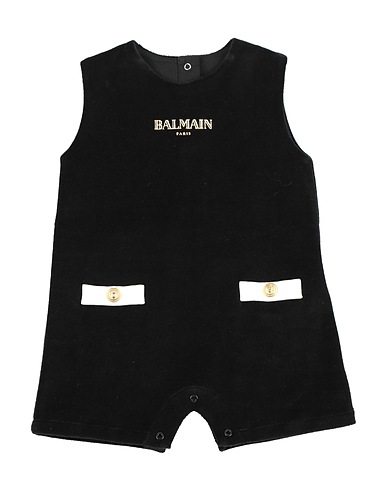 BALMAIN Baby jumpsuit 84% Cotton, 16% Polyamide