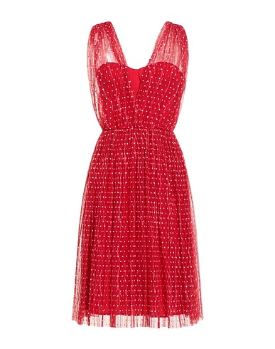 ELISABETTA FRANCHI Vestito midi Rosso 100% Poliestere