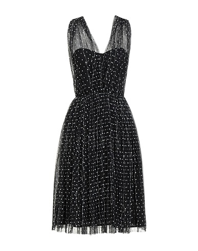 ELISABETTA FRANCHI Midi dress Black 100% Polyester