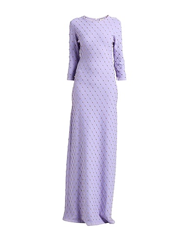 ELISABETTA FRANCHI Kleid für besondere Anlässe Lila 52% Viskose, 28% Polyamid, 20% Polyester