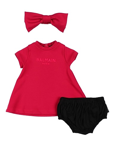 BALMAIN Completo Baby  Fucsia 71% Viscosa, 24% Poliammide, 5% Elastan