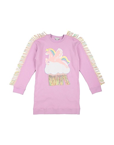 STELLA McCARTNEY KIDS Dress Lilac 100% Cotton, Elastane