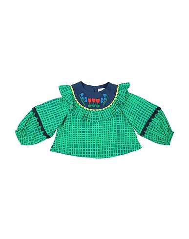 STELLA McCARTNEY KIDS Top Green 73% Viscose, 27% Lyocell
