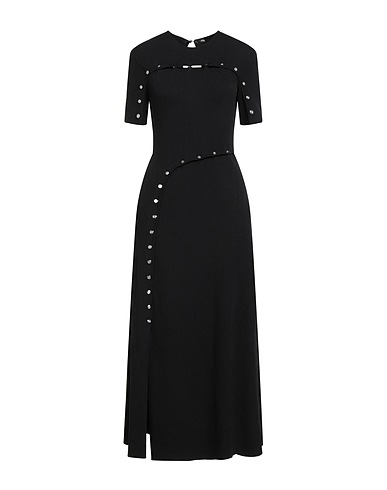 MAJE Midi dress Black 55% Polyamide, 44% Viscose, 1% Elastane