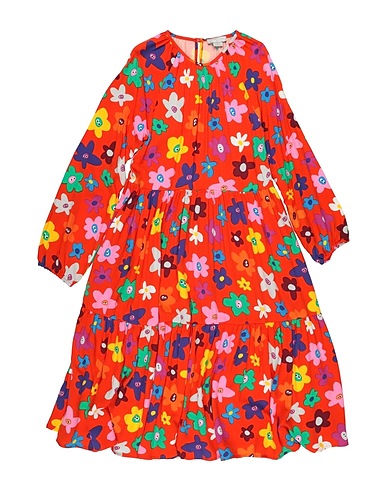 STELLA McCARTNEY KIDS Dress Tomato red 100% Viscose