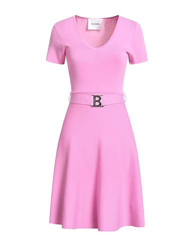 BLUGIRL Short dress Pink 65% Viscose, 35% Polyamide