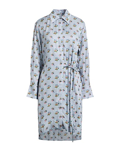 MAISON KITSUNÉ Платье-рубашка 100% Вискоза