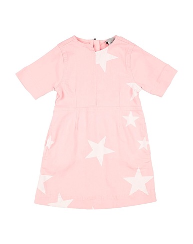 STELLA McCARTNEY KIDS Denim dress Pink 98% Cotton, 2% Elastane