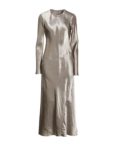 MAX MARA Long dress LEISURE Platinum 100% Acetate