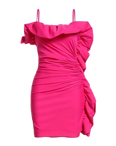 P.A.R.O.S.H. Elegant dress Fuchsia 80% Polyamide, 20% Elastane