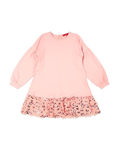 MAX&Co. Dress Pink 100% Cotton, Polyester