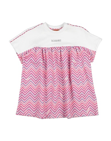 MISSONI KIDS Dress Fuchsia 100% Cotton