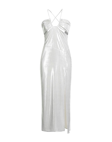 PATRIZIA PEPE Elegant dress Light grey 92% Polyester, 8% Elastane