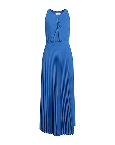 CRISTINA GAVIOLI Long dress Blue 100% Polyester