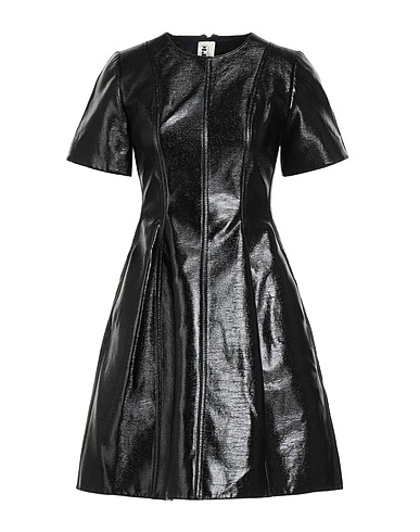 MAISON RABIH KAYROUZ Short dress Black 35% Cotton, 33% Polyester, 21% Polyurethane, 11% Acrylic