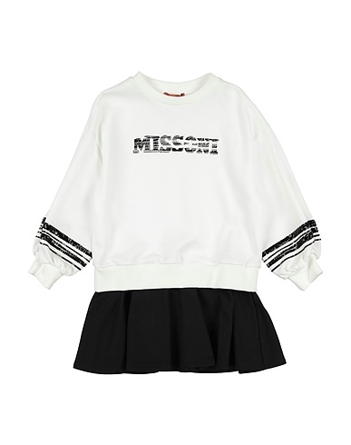 MISSONI KIDS Vestito Bianco 100% Cotone, Elastan