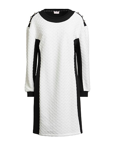LIU •JO Short dress White 92% Polyester, 8% Elastane, Cotton