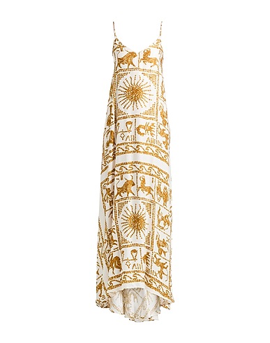 BEATRICE .B Long dress White 100% Viscose