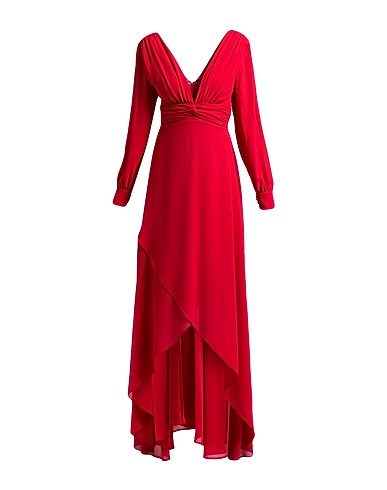 JOANA Long dress Brick 100% Viscose