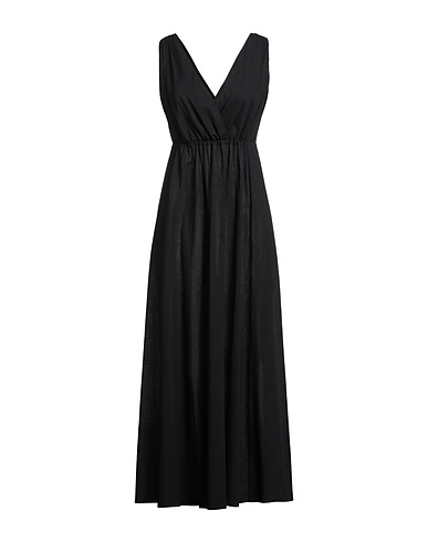 CAMICETTASNOB Long dress Black 100% Cotton