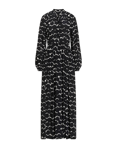 MAX MARA Long dress Black 100% Silk