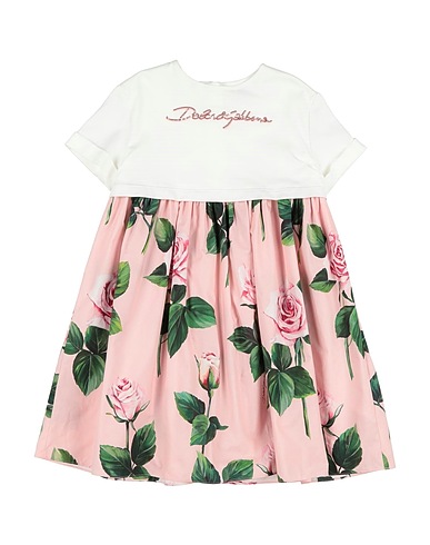 DOLCE&GABBANA Dress Pink 100% Cotton, Polyester