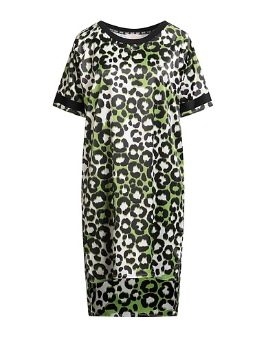 LIU •JO Midi dress Military green 97% Polyester, 3% Elastane