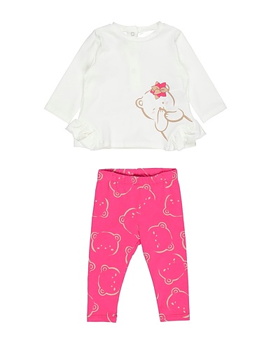 MINIBANDA by SARABANDA Baby co-ord White 95% Cotton, 5% Elastane