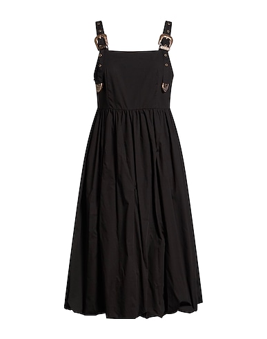 NO SECRETS Midi dress Black 100% Cotton