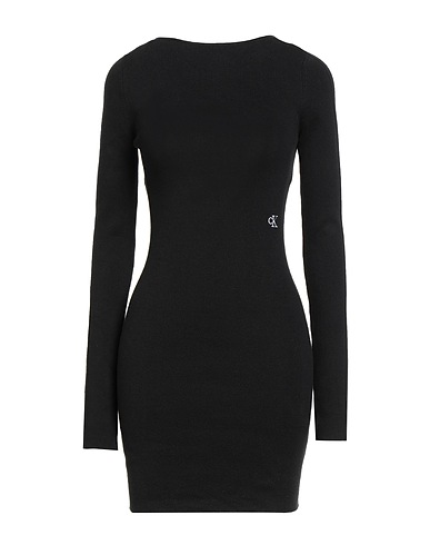 CALVIN KLEIN JEANS Tubino Nero 88% Cotone, 12% Poliammide