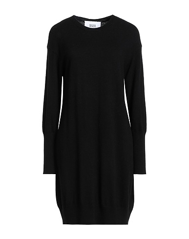 SILVIAN HEACH Short dress Black 100% Wool
