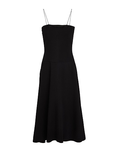 DOROTHEE SCHUMACHER サマードレス ブラック レーヨン 67% / ナイロン 28% / ポリウレタン 5%