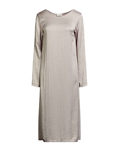 AMERICAN VINTAGE Midi dress BEIGE 100% Acetate