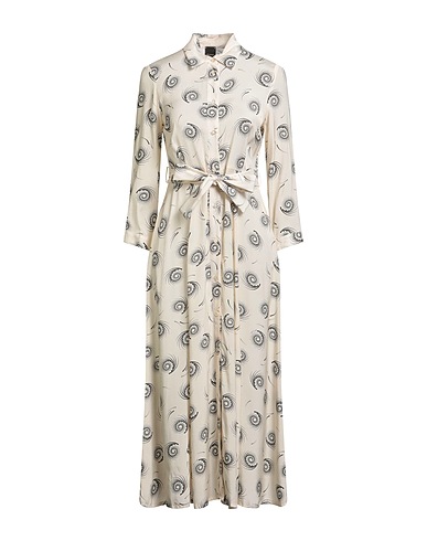 PINKO Midi dress Ivory 100% Viscose
