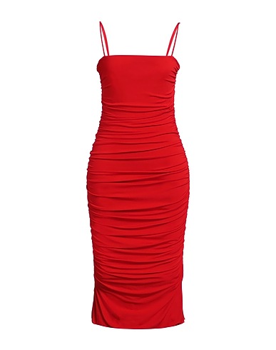 PINKO Tubino Rosso 95% Viscosa, 5% Elastan