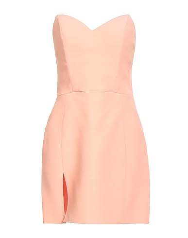 ELISABETTA FRANCHI Sheath dress Pink 69% Wool, 22% Viscose, 9% Silk