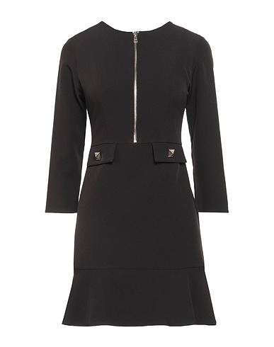 GAUDÌ Vestito corto Nero 88% Poliestere, 12% Elastan
