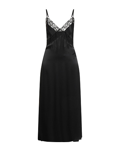 SANDRO Long dress Black 100% Viscose