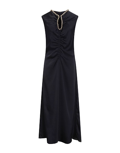 SANDRO Elegantes Kleid Nachtblau 100% Polyester